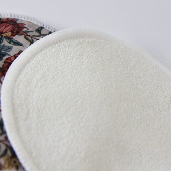 Close up of Fabric Breast Pads